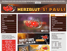 Tablet Screenshot of herzblut-st-pauli.de